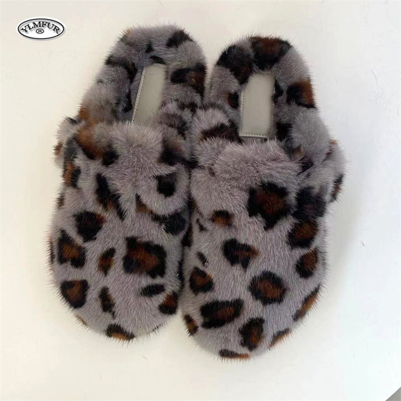 冬の女性のスリッパ Comwarm ファッションミンクファー - Women'S Shoes Clogs のレビューと価格
