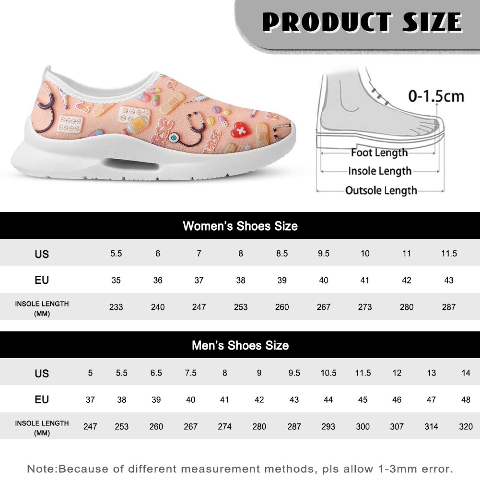 PENSTROLL ローカット ナースシューズ。通気性があり - Women Shoes Tennis のレビューと価格