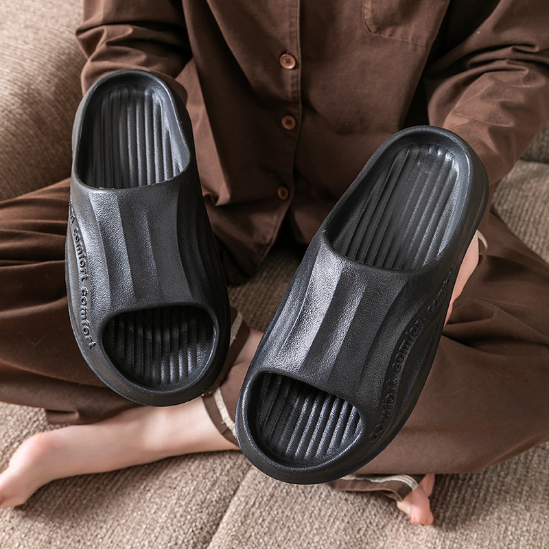 女性男性夏 EVA スリッパソフトノンスリップビーチサンダル - Mule Slip On のレビューと価格