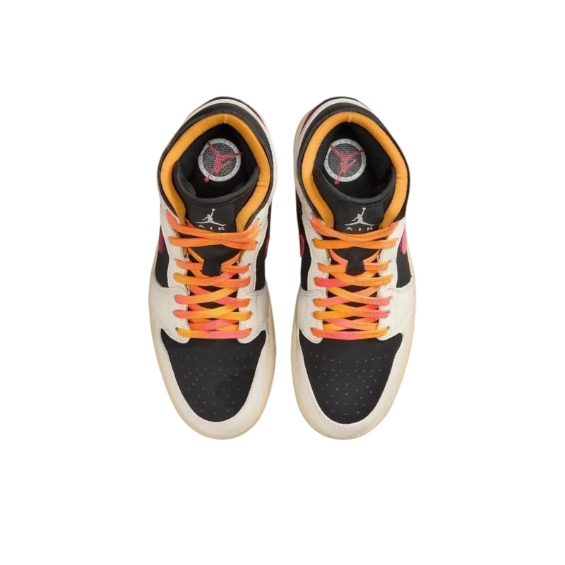 エアジョーダン1 ミッド ベージュ ブラック ピンク ハイカ - Women'S Shoes Nike Jordan のレビューと価格
